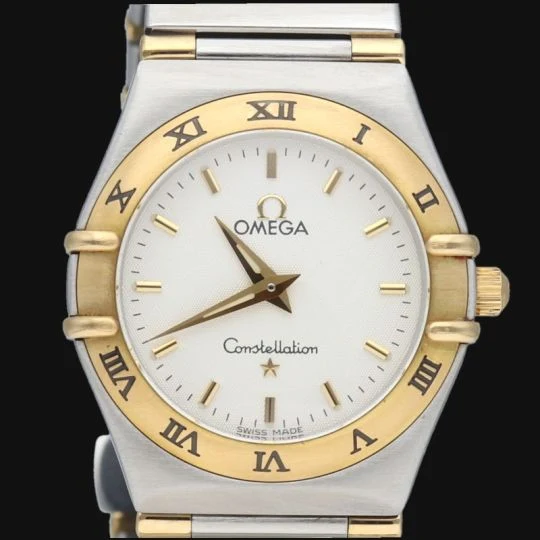 Omega Constellation - Yellow gold and steel watch