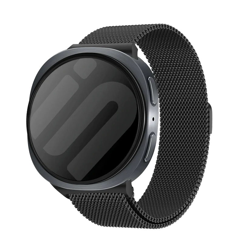 Correa milanesa Samsung Galaxy Watch 9 - 44mm (negro)