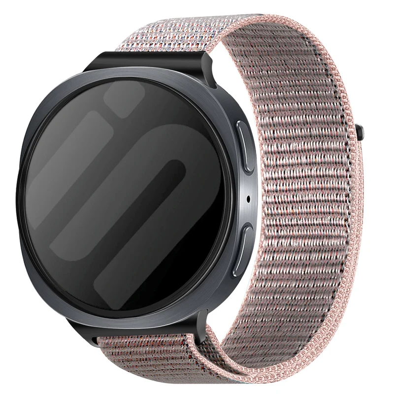 Correa nylon Samsung Galaxy Watch 9 - 44mm (rosa arena)