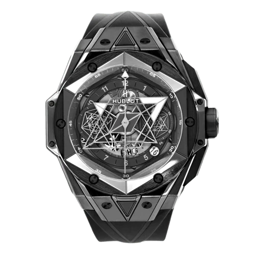 Hublot Big Bang - Sang Bleu All Black ceramic watch