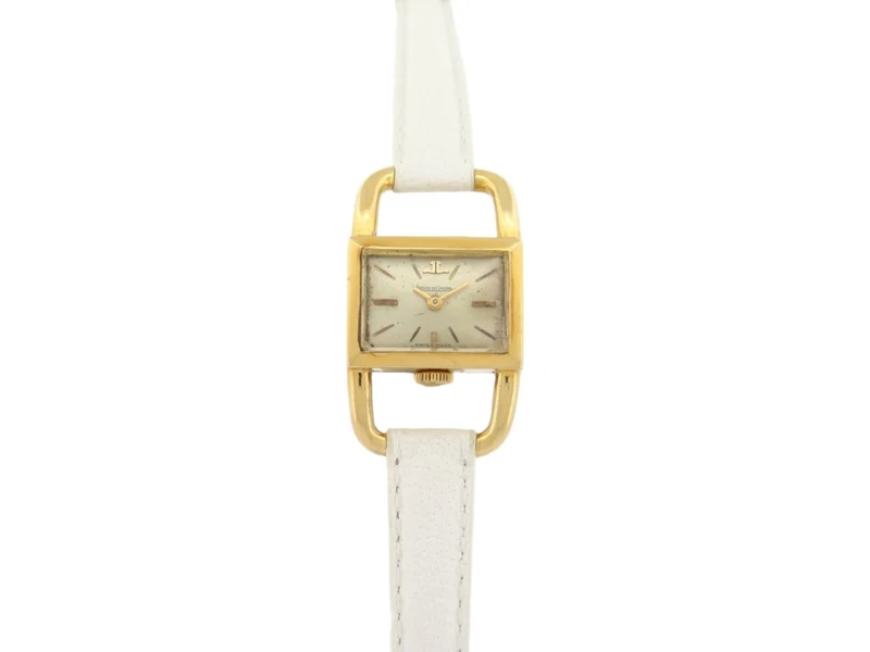 Jaeger-LeCoultre Étrier - Mechanical watch in 18k yellow gold