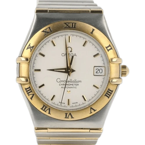 Omega Constellation - 35 mm watch in yellow gold and steel