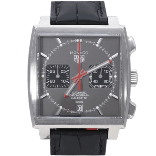TAG Heuer Monaco - Calibre 12 Chronograph watch in steel