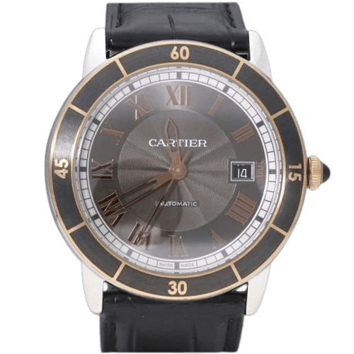 Cartier Round Cruise - Steel watch
