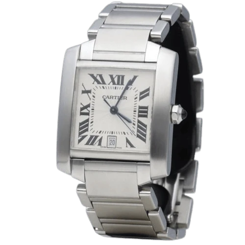 Cartier Tank Française - Steel watch