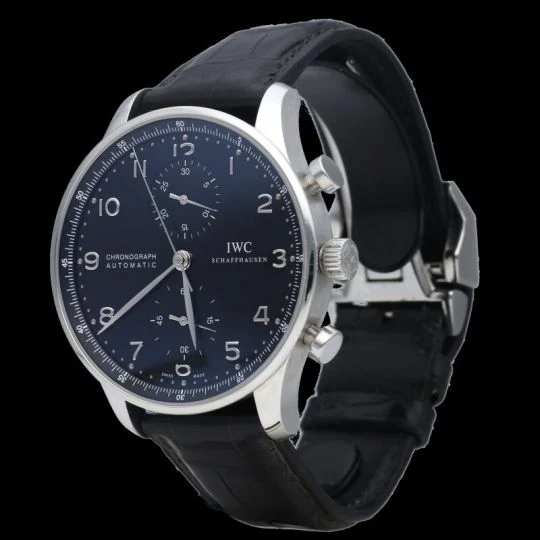 IWC Portugieser - Steel chronograph watch