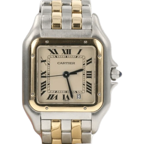 Cartier Panthère - Yellow gold and steel watch