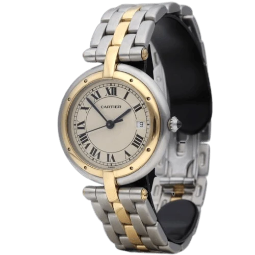 Cartier Cougar - Yellow gold and steel watch