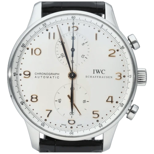 IWC Portuguese - Steel Chronograph Watch
