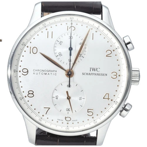 IWC Portugieser - Steel chronograph watch