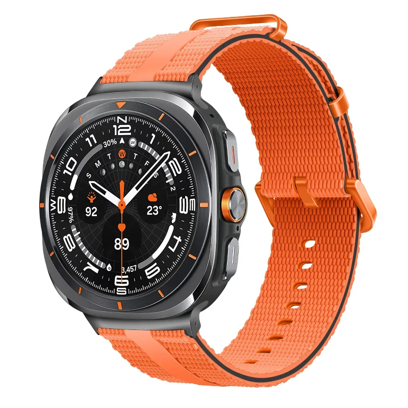 Correa activa silicona Samsung Galaxy Watch Ultra (naranja)