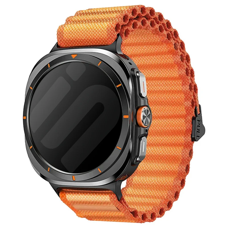 Correa nylon Outdoor Samsung Galaxy Watch Ultra 2 (naranja)
