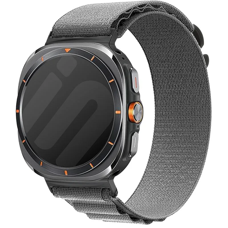 Correa Alpine nylon Samsung Galaxy Watch Ultra 2 (gris-azul)