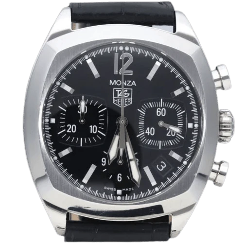 TAG Heuer Monza - Steel chronograph watch