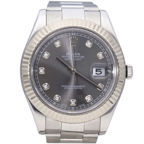 Rolex Datejust 41 - Watch in steel and white gold