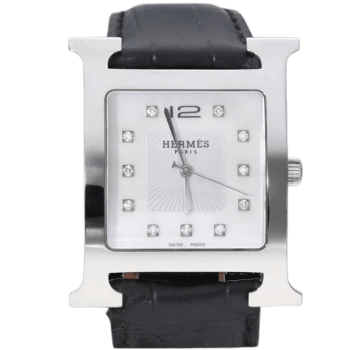 Hermès H Hour - Steel watch