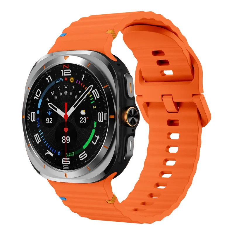 Correa ondulada Samsung Galaxy Watch Ultra 2 (naranja)
