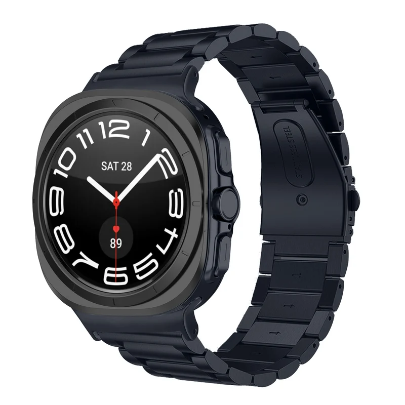 Correa acero Samsung Galaxy Watch Ultra 2 (gris titanio)