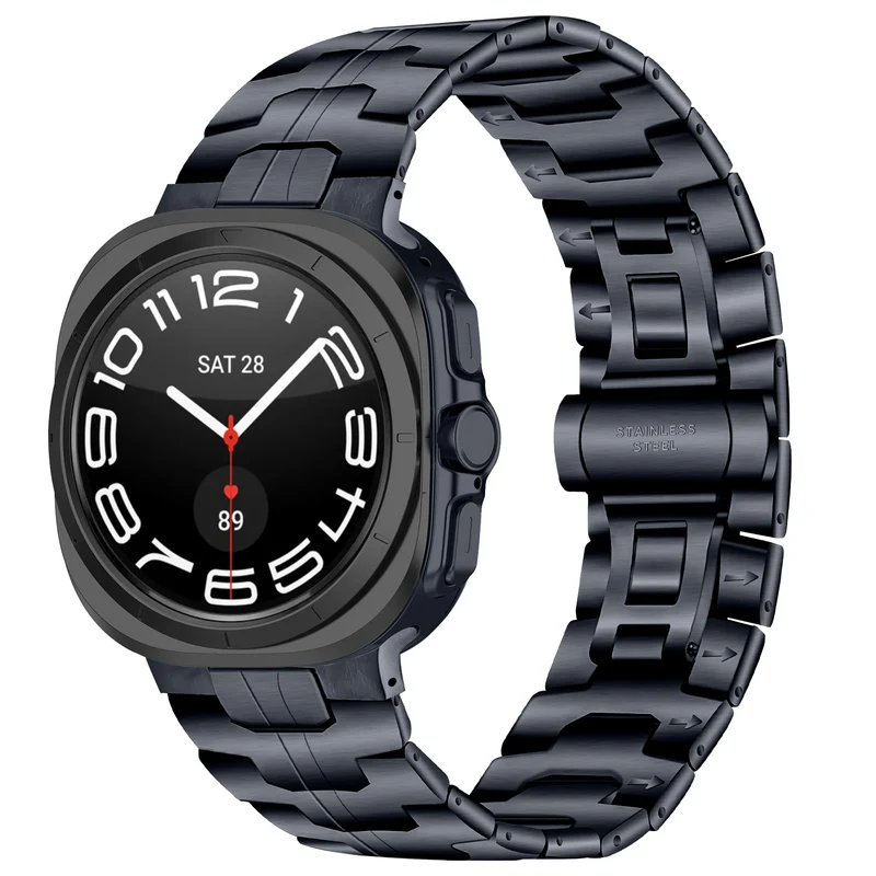 Correa iron acero Samsung Galaxy Watch Ultra 2 (gris titanio)