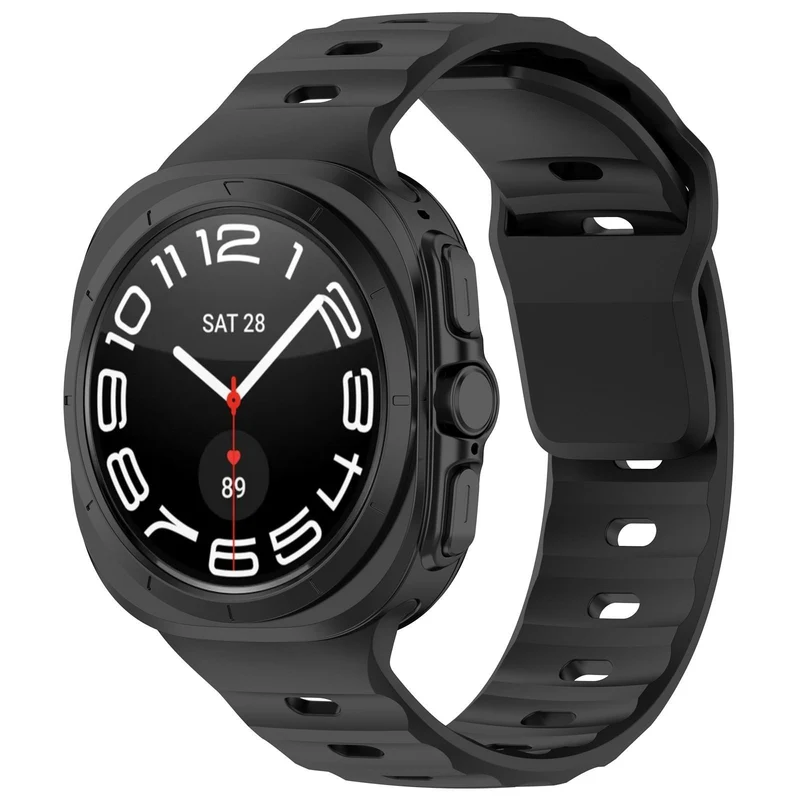 Correa silicona Outdoor Samsung Galaxy Watch Ultra 2 (negro)