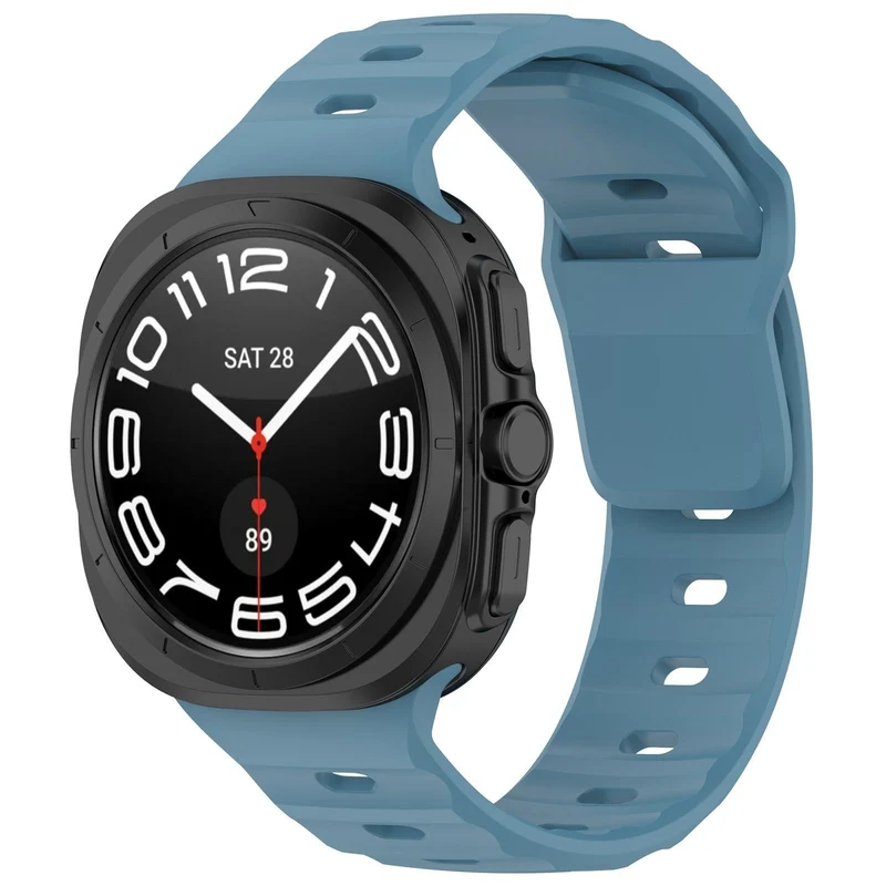 Correa silicona Outdoor Samsung Galaxy Watch Ultra 2 (gris-azul)