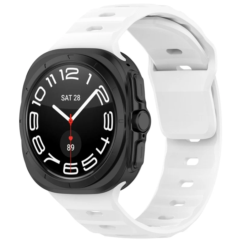 Correa silicona Outdoor Samsung Galaxy Watch Ultra 2 (blanco)