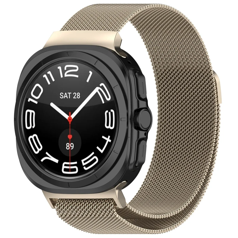 Correa milanesa Samsung Galaxy Watch Ultra 2 (blanco estrella)