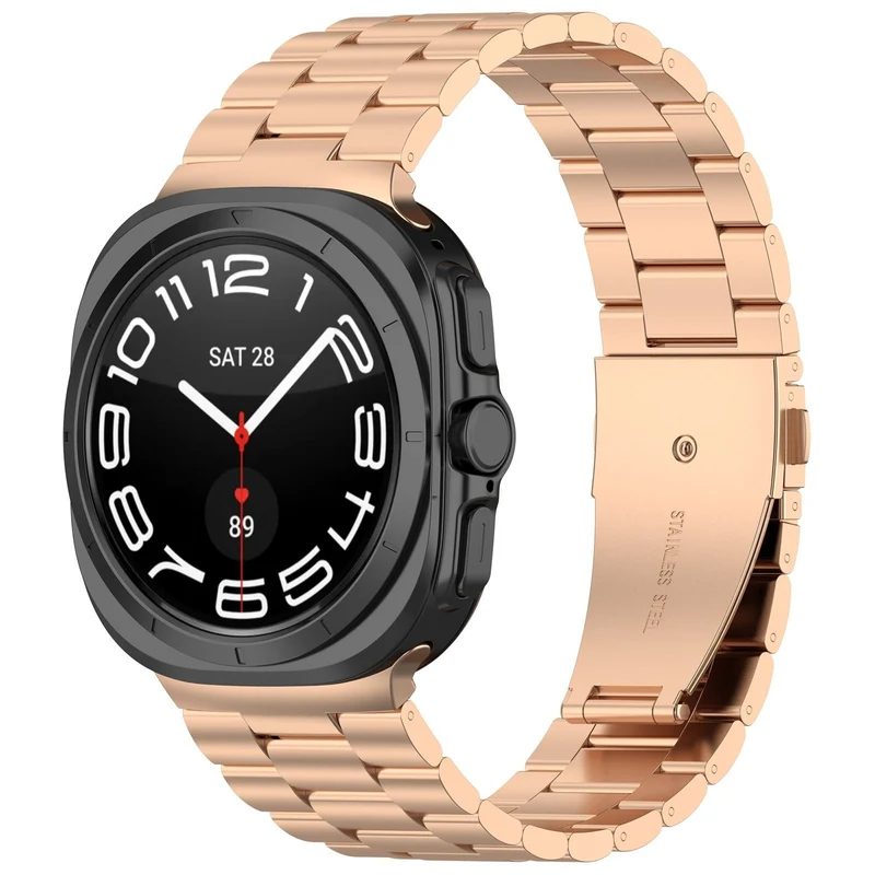 Correa acero Samsung Galaxy Watch Ultra 2 (oro rosado)