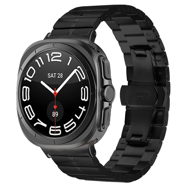 Correa metálica Premium Samsung Galaxy Watch Ultra 2 (negro)