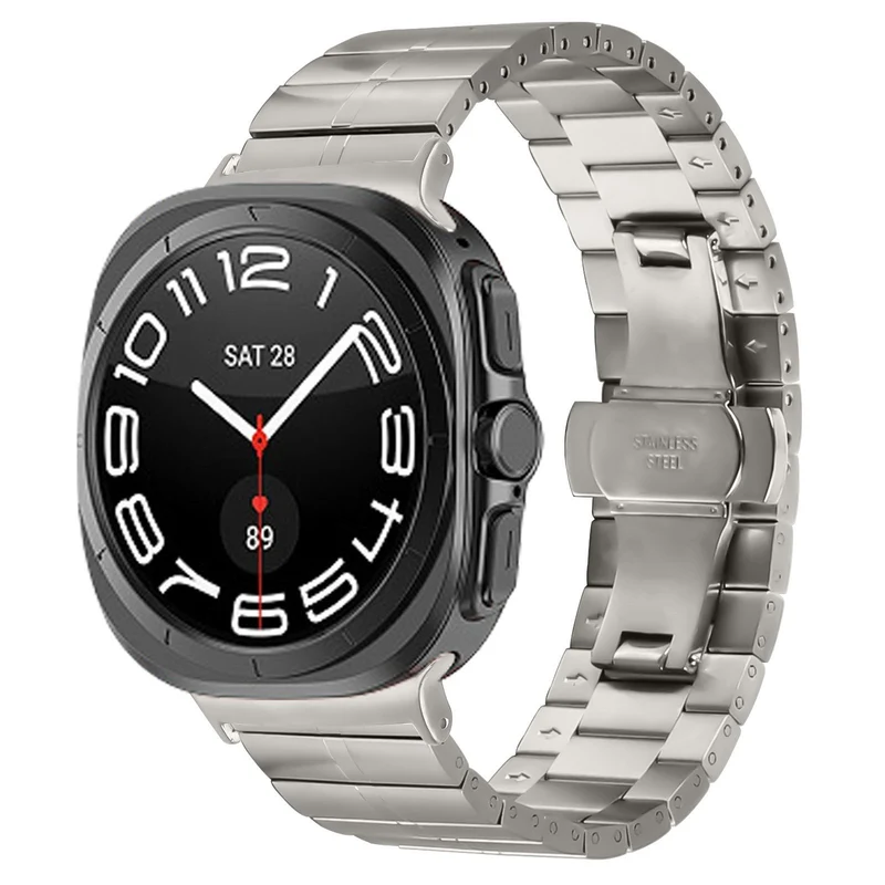 Correa metálica Premium Samsung Galaxy Watch Ultra 2 (titanio)