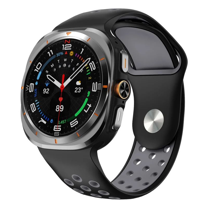 Correa deportiva Samsung Galaxy Watch Ultra 2 (negro/gris)