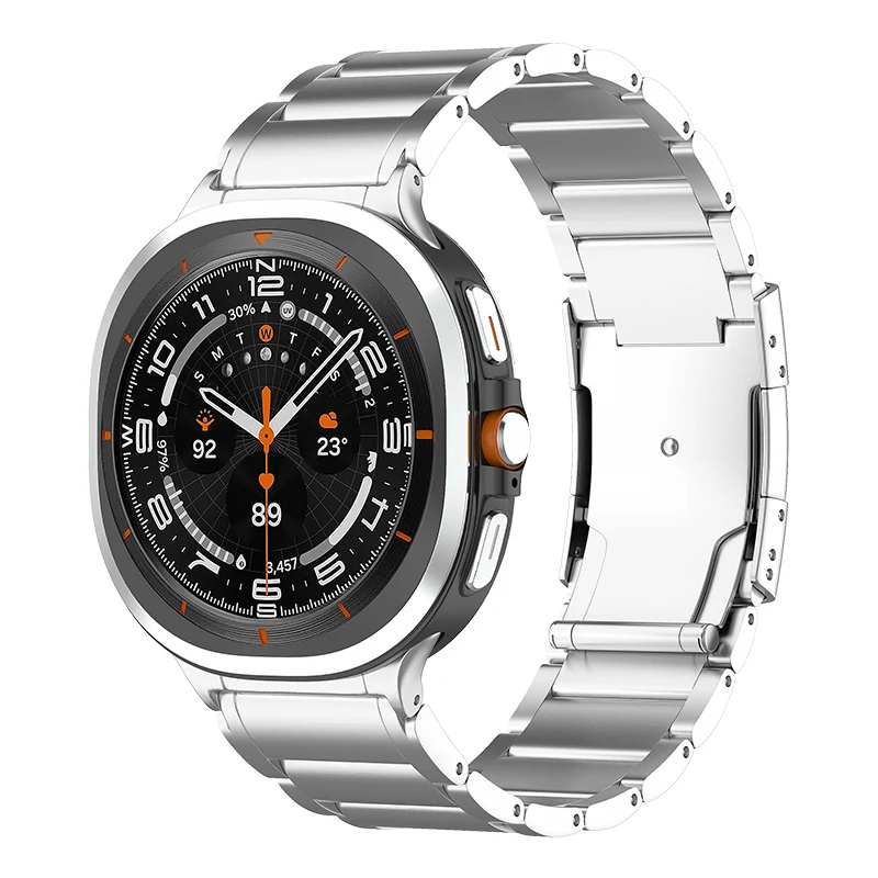 Correa titanio Samsung Galaxy Watch Ultra 2 (plata)