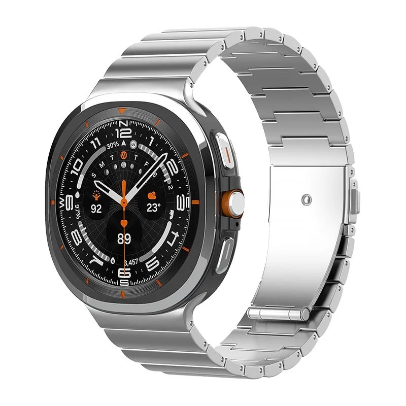 Correa titanio 'One Bead' Samsung Galaxy Watch Ultra 2 (plata)