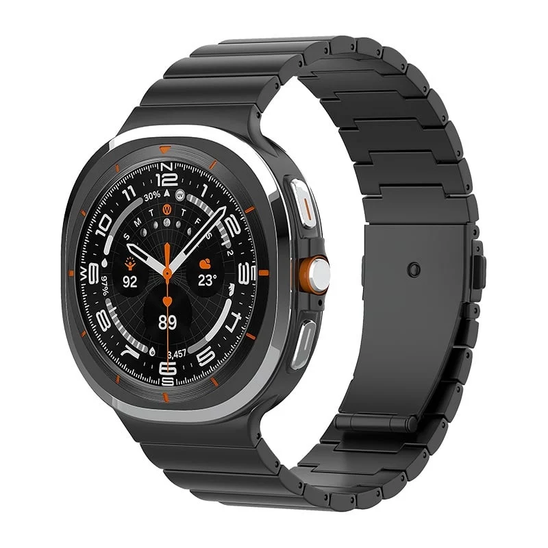 Correa titanio 'One Bead' Samsung Galaxy Watch Ultra 2 (negro)