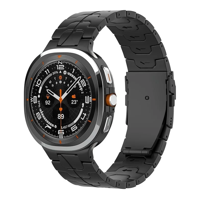 Correa titanio 'Iron' Samsung Galaxy Watch Ultra 2 (negro)