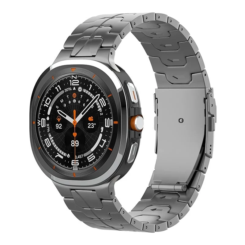 Correa titanio 'Iron' Samsung Galaxy Watch Ultra 2 (grafito)