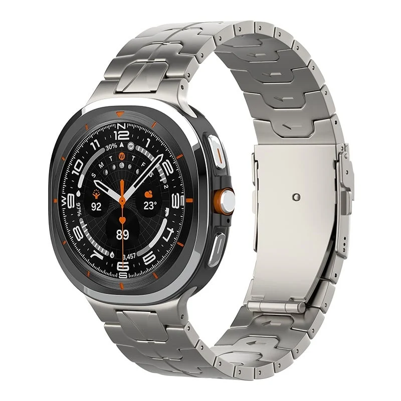 Correa titanio 'Iron' Samsung Galaxy Watch Ultra 2 (titanio)