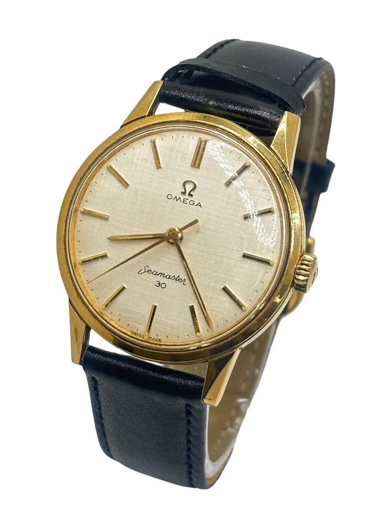 Omega Seamaster - Watch 135.003 in steel and gold-plated