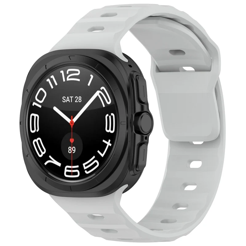Correa silicona Outdoor Samsung Galaxy Watch Ultra 2 (gris)
