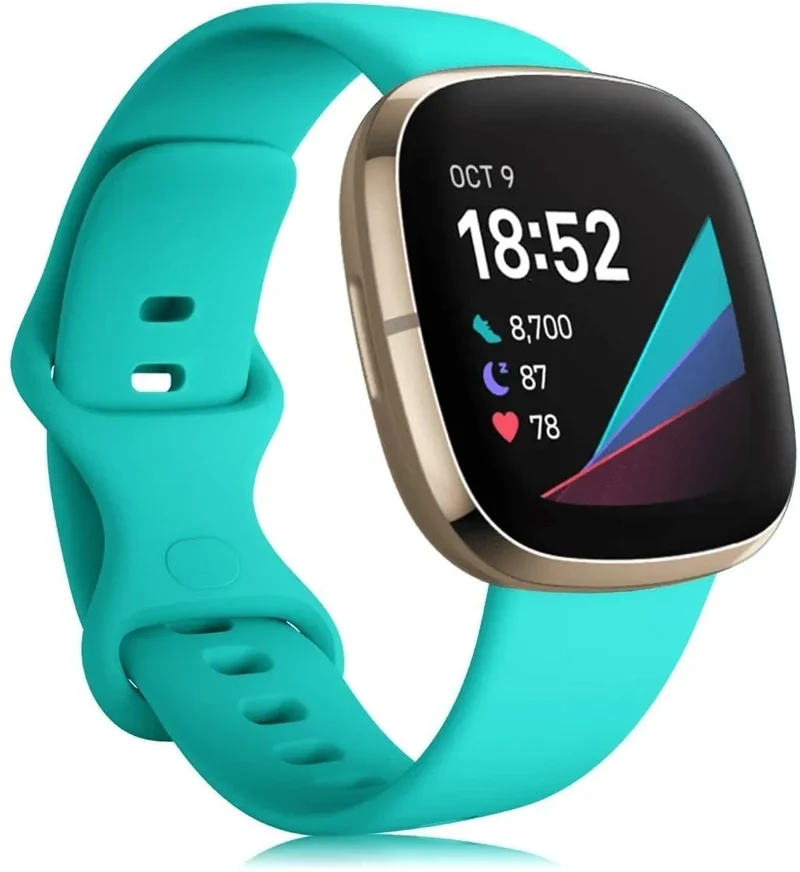 Fitbit Versa 3 Silicona Correa (aqua)