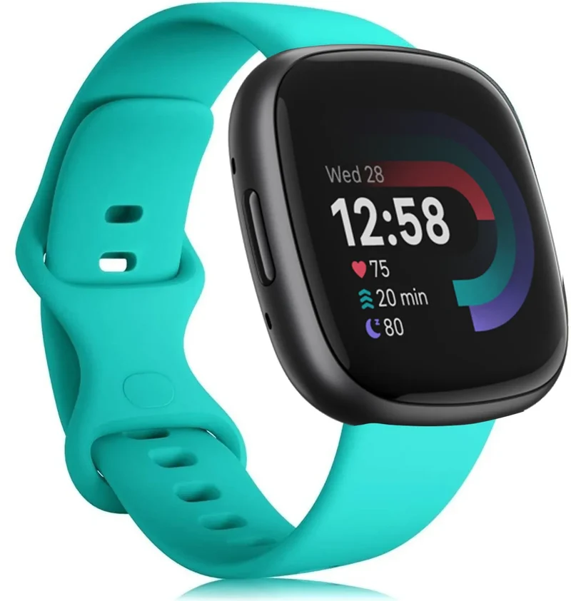 Fitbit Versa 4 Silicona Correa (aqua)
