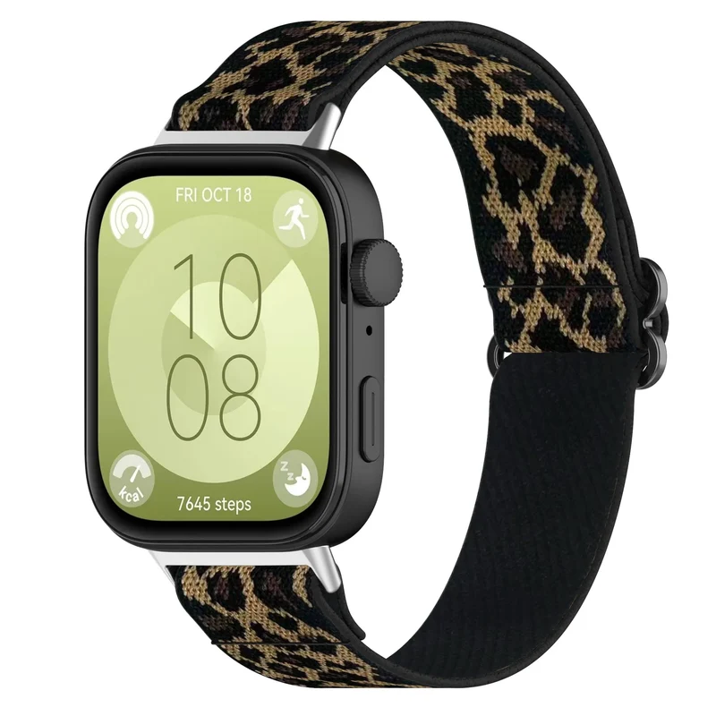 Correa elástica Huawei Watch Fit 3 (Leopardo)
