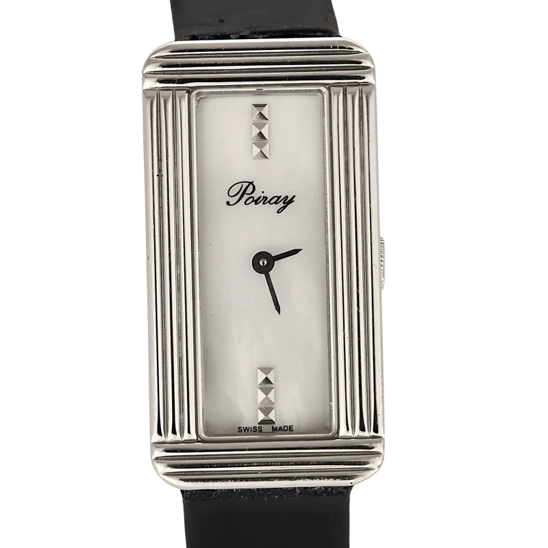 POIRAY - Ma Baguette - Elongated steel watch