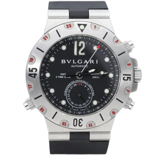 Bulgari Diagono Scuba GMT - Steel watch