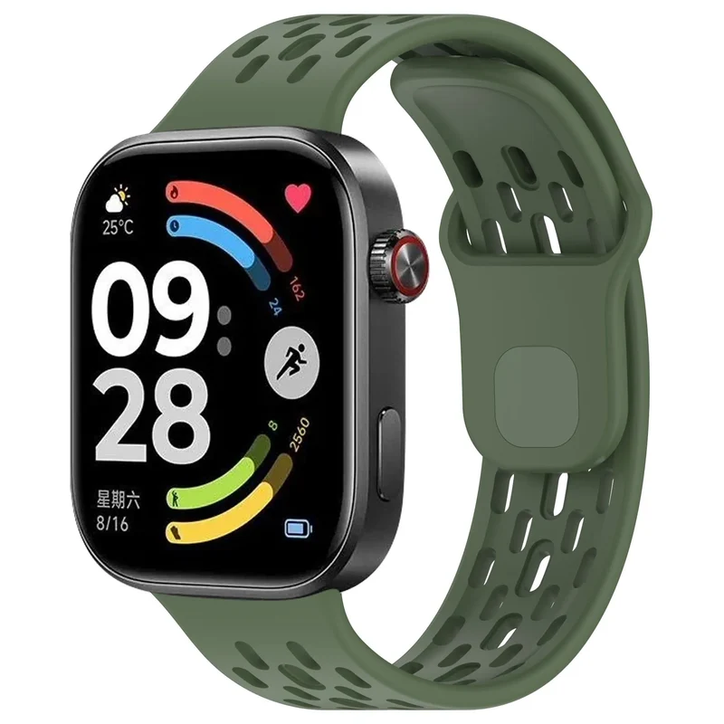 Correa air silicona Redmi Watch 4 (verde militar)