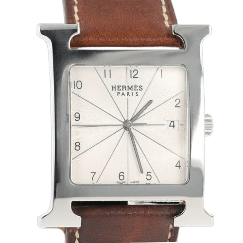 Hermès H Hour - Steel watch