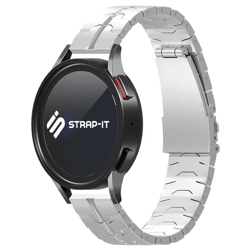 Huawei Watch Correa de hierro de acero GT (plata)