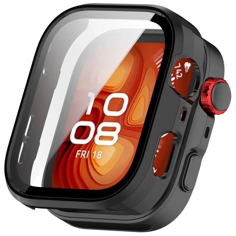 Huawei Watch Fit 5 Pro Protector de pantalla de vidrio templado (Negro)
