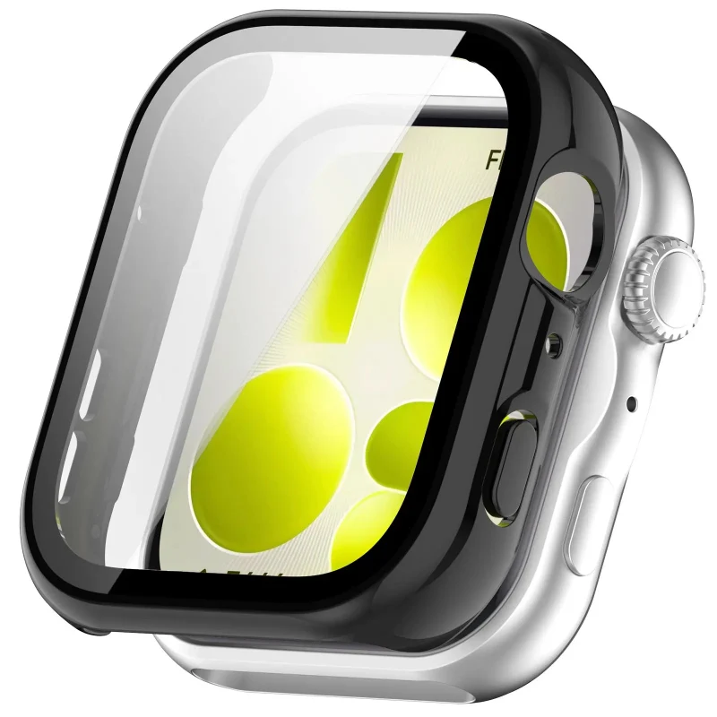 Huawei Watch Fit 5 Protector de pantalla de vidrio templado (Negro)