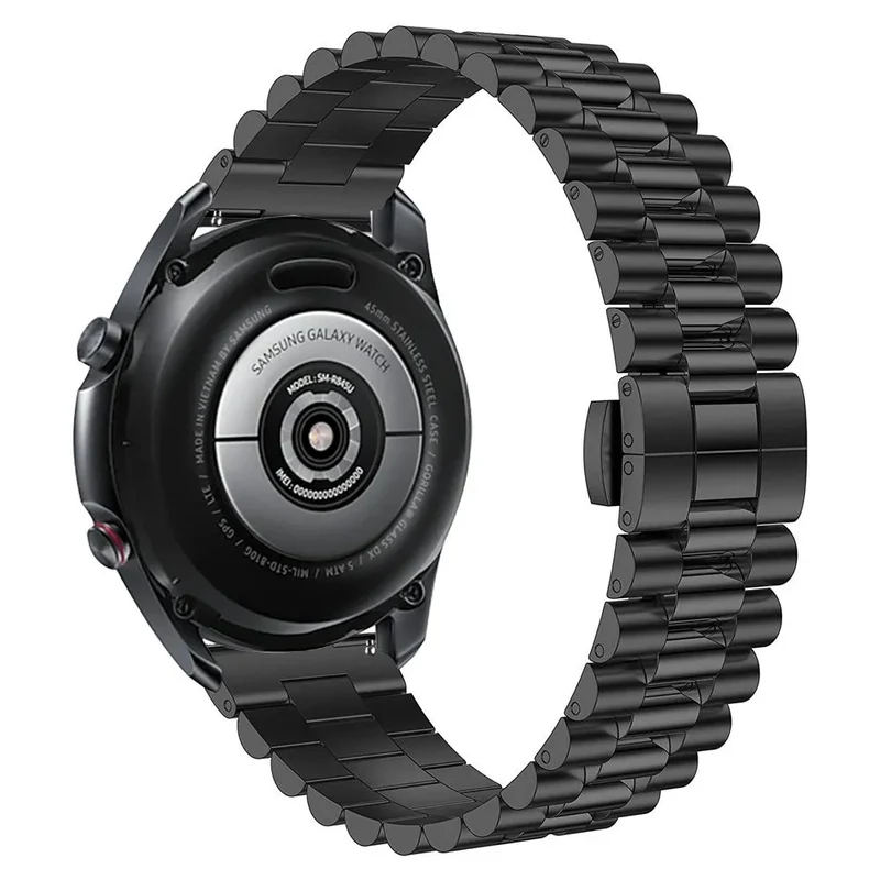 Correa acero Samsung Galaxy 7 - 40mm Presidential (negro)